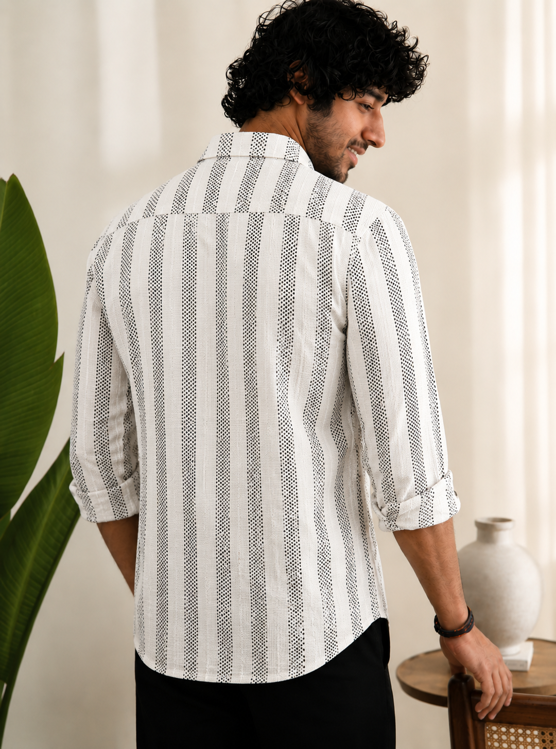 Candy Stripes White Regular fit
