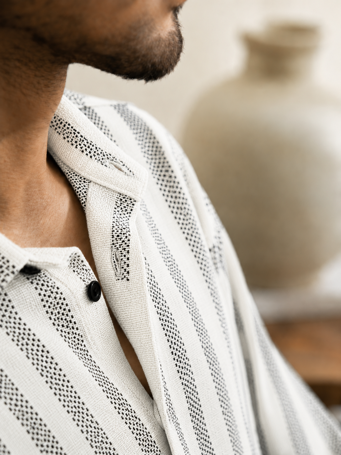 Candy Stripes White Regular fit