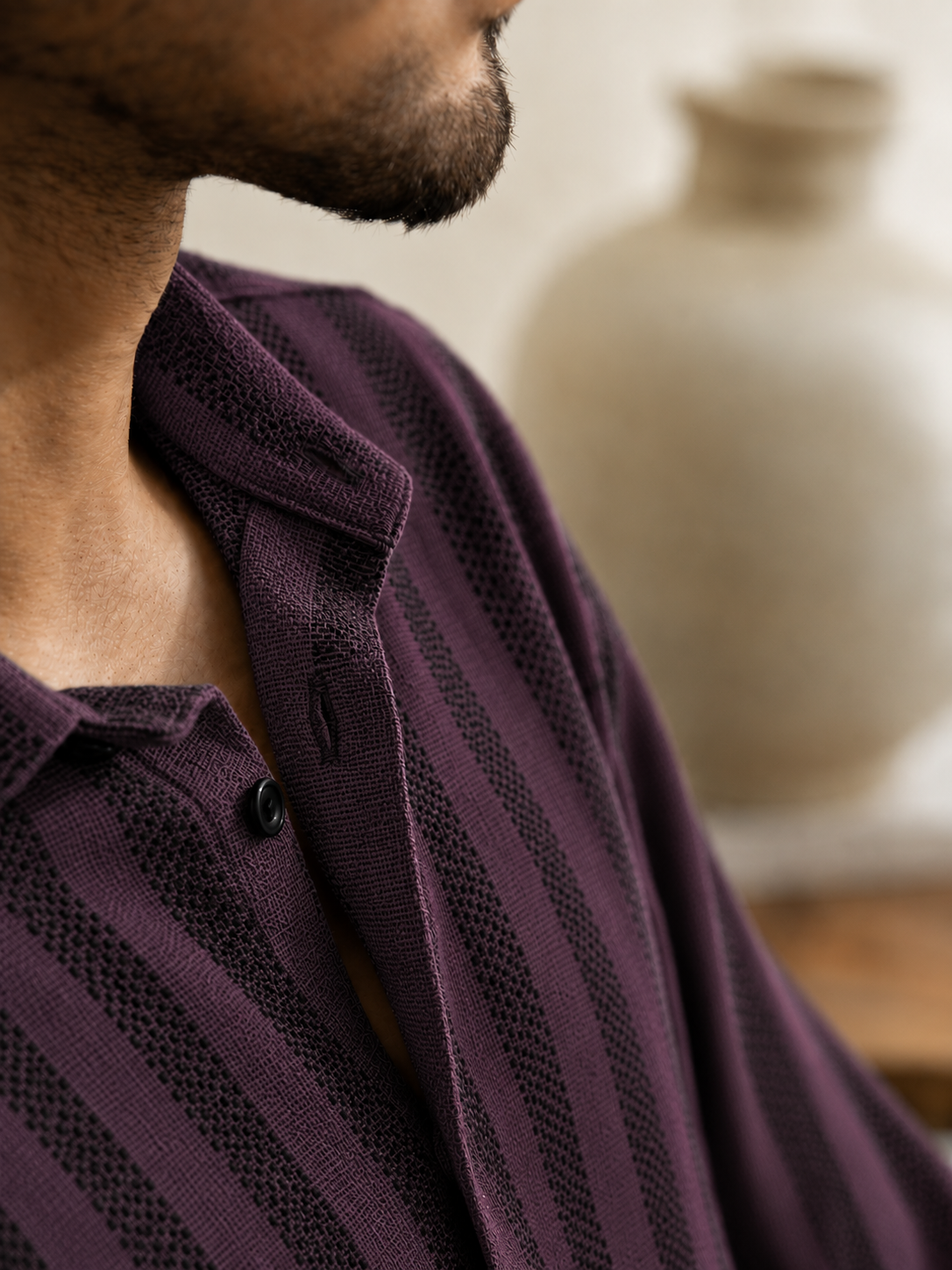 Candy Stripes Purple Regular fit