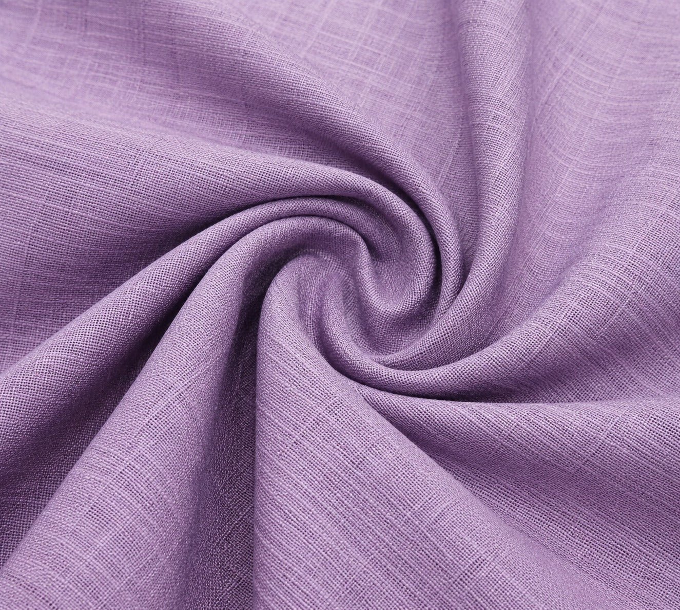 Slub Plain Solid  Purple Regular Fit Shirt