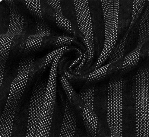 Candy Stripes Black Regular fit